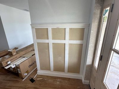 Board and Batten Wall Installation