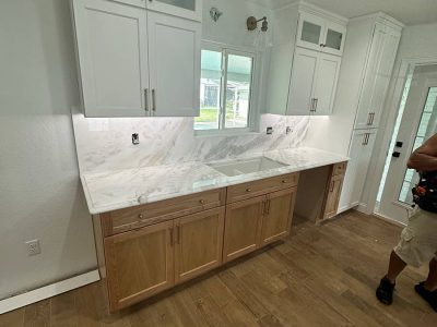 Kitchen Sink and Cabinet Installation