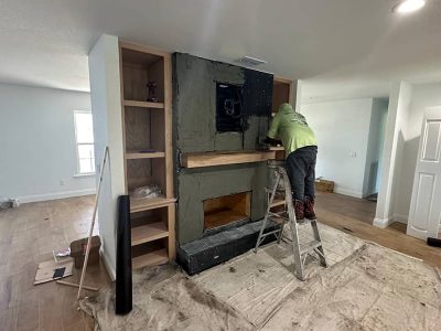 New Fireplace Installation